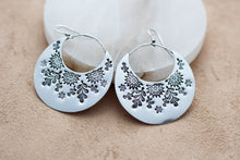 Load image into Gallery viewer, Forever Bouquet Earrings - Sterling or Brass- 2 sizes available