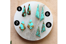 Load image into Gallery viewer, Big Mama Turquoise Fringe Earrings- Pick Your Stone only Options 9, 10, 12 available- as of 9-23-25
