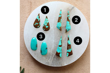 Load image into Gallery viewer, Big Mama Turquoise Fringe Earrings- Pick Your Stone only Options 9, 10, 12 available- as of 9-23-25