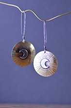 Load image into Gallery viewer, Dangle Moon Earrings