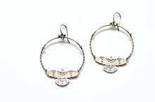 Load image into Gallery viewer, Hawk hoop earrings