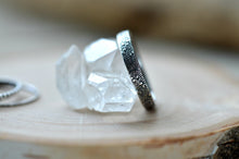 Load image into Gallery viewer, Floral silver ring-stacking ring-wedding band
