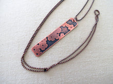 Load image into Gallery viewer, Copper Cherry blossom necklace