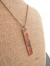 Load image into Gallery viewer, Copper Cherry blossom necklace