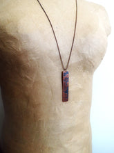 Load image into Gallery viewer, Copper Cherry blossom necklace