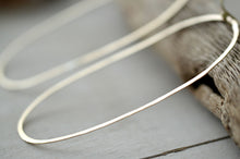 Load image into Gallery viewer, Oval brass hoops, modern hoop earrings, brass jewelry, handmade hoops, brass earrings