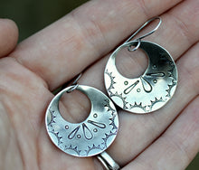 Load image into Gallery viewer, Sterling silver "Sol" earrings