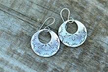 Load image into Gallery viewer, Sterling silver "Sol" earrings