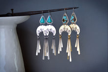 Load image into Gallery viewer, Custom Gemstone Fringe Earrings