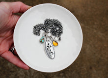 Load image into Gallery viewer, Harvest Necklace - Turquoise Mountain and Citrine
