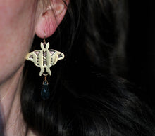 Load image into Gallery viewer, ON SALE 15% OFF - applied at chekout  Moth Phase earrings
