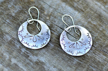 Load image into Gallery viewer, Sterling silver &quot;Sol&quot; earrings
